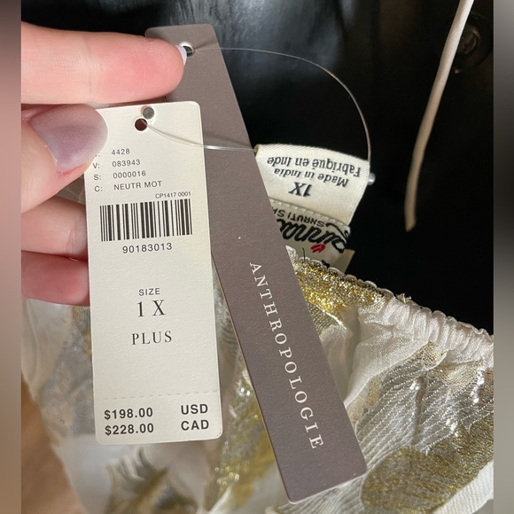 NWT - Anthropologie Halter Swing Dress - Size 1X - Picture 5 of 7